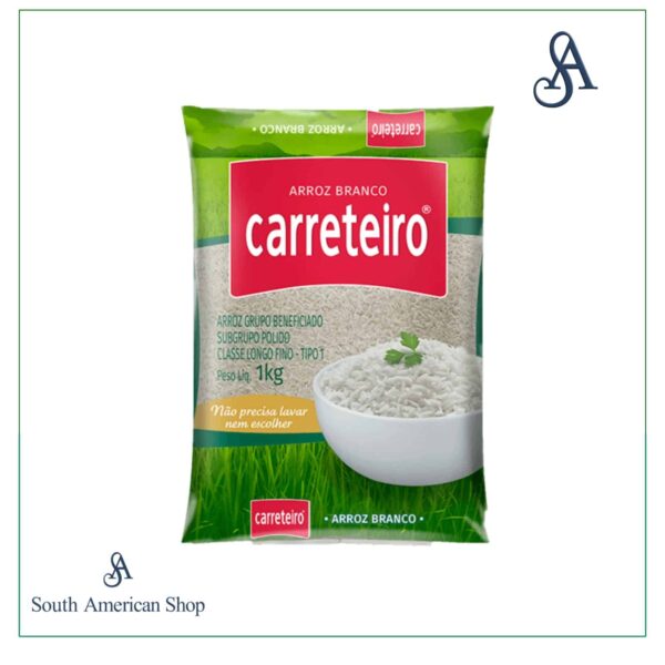 White Rice 1Kg - Carreteiro