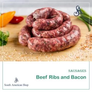 Beef Ribs & Bacon Sausage