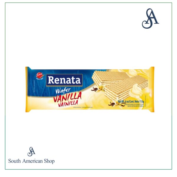 Wafer Filled with Vanilla 115gr - Renata