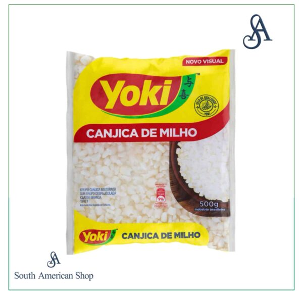 Canjica Branca de Milho 500gr Yoki