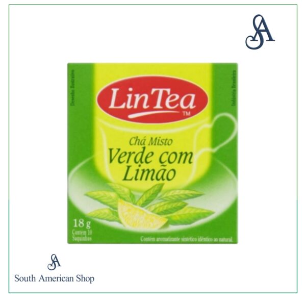Chá Verde com Limão 18gr - LinTea