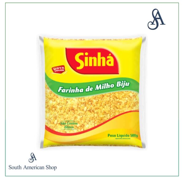 Farinha de Milho Biju 500gr - Sinhá