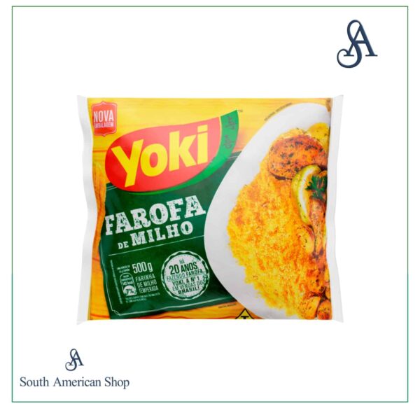 Seasoned Corn Flour 500gr - Yoki