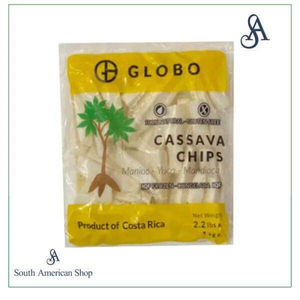 Frozen Cassava Chips 1kg - Globo