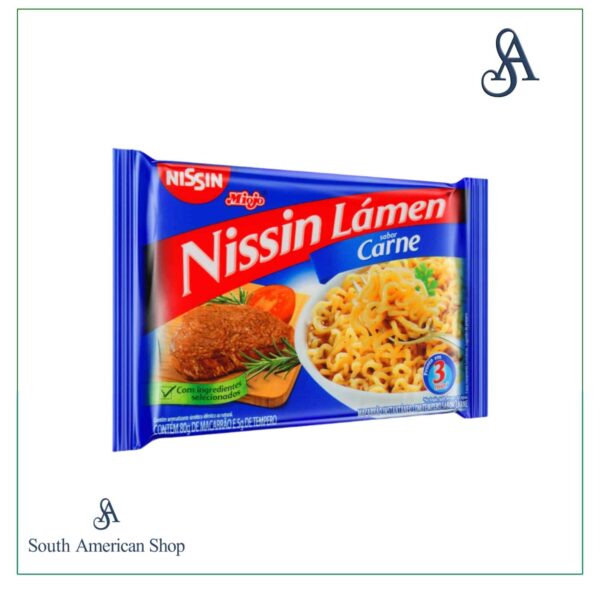 Noodles de Carne 80g - Nissin Lámen