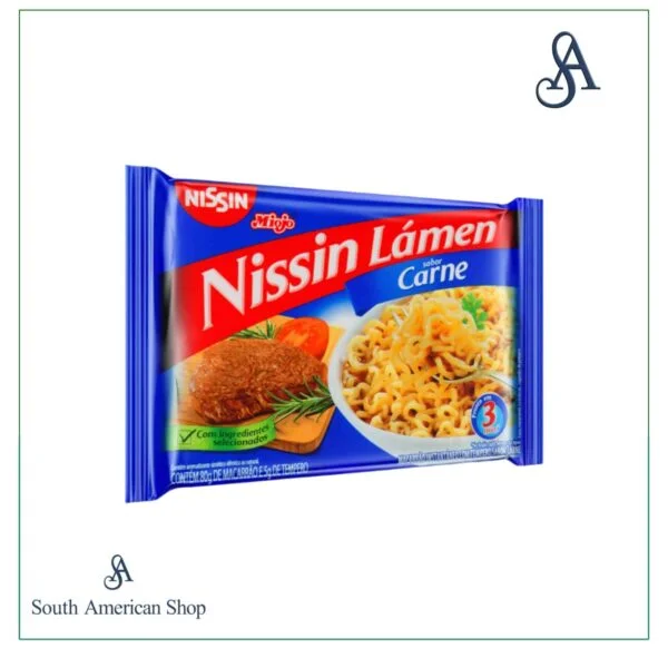 Beef Noodles 80g - Nissin Lamen