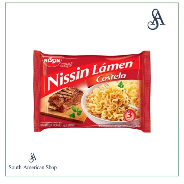 Beef Ribs Noodles 80gr - Nissin Lamen