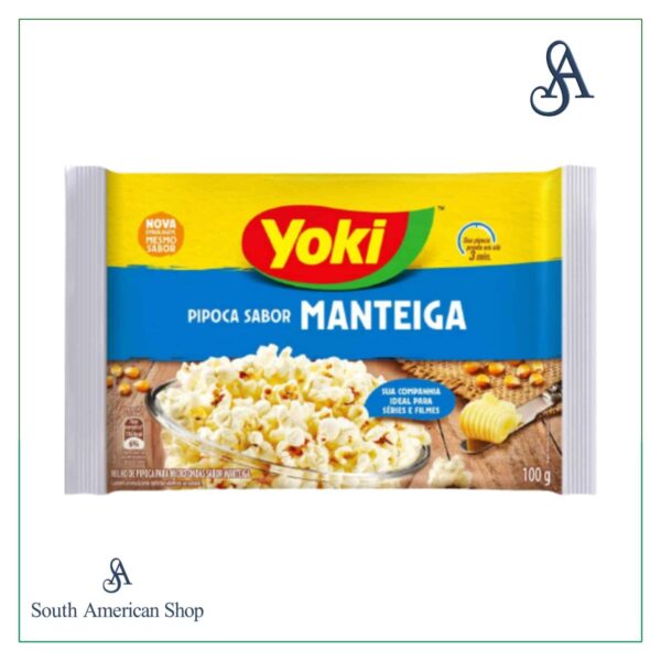 Pipoca de Microondas Sabor Manteiga 100g Yoki