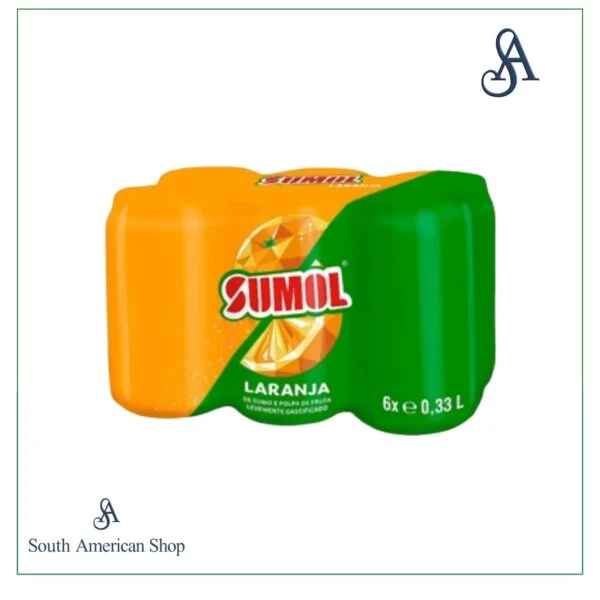 Orange Juice Six-Pack Can 6x330ml - Sumol