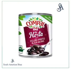 Cooked Black Beans 410gr - Compal