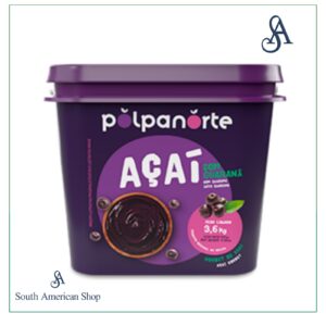 Açaí Sorbet with Guaraná 3.6kg - Polpa Norte