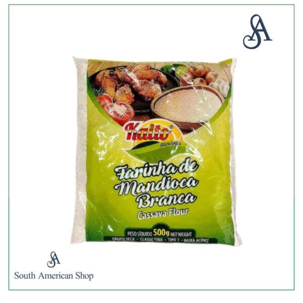 Farinha de Mandioca Branca 500g Kaito