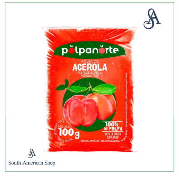 Polpa de Acerola 100g - Polpa Norte