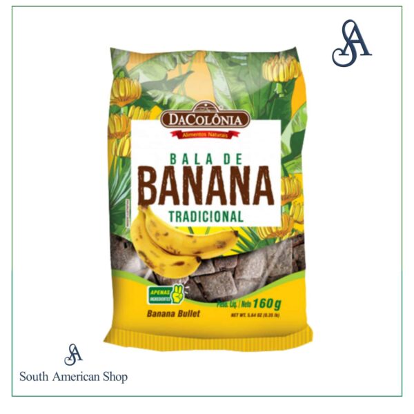 Bala de Banana 160g DaColonia