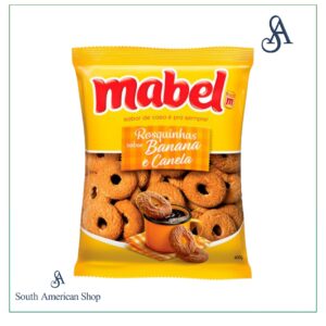 Rosquinha Sabor Banana e Canela 400g - Mabel