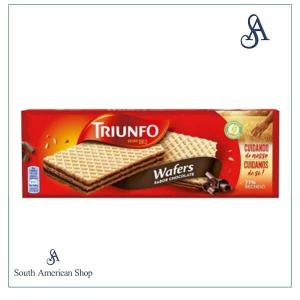 Biscoito Wafer Recheado de Chocolate 146g Triunfo